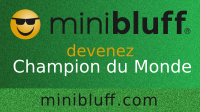 Rachid joue au Minibluff